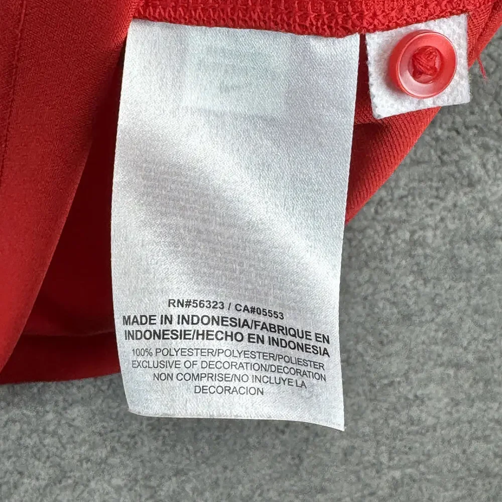 Arizona Wildcats Nike Dri-fit Red Polo‎ Shirt Top *PLEASE READ-Flaw*